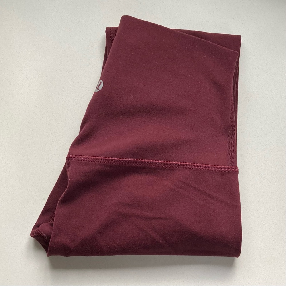 💢SOLD💢Align Pant, Garnet 28”